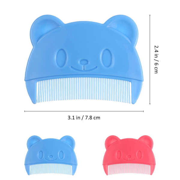 Masteelf 2 Pcs Baby Comb for Cradle Cap Grooming Kit Men and Women Toddler