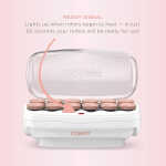 Conair Big Curls and Waves Jumbo Ceramic Hot Rollers with Bonus: Super Clips Included CHV12XN