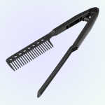 Unique Bargains Hair Straightening Comb Heat Resistance Home Straightener Styling Comb