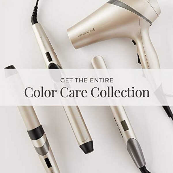 Remington Pro Color Care Technology Professional 1" Ceramic Flat Iron Hair Straightener, Champagne