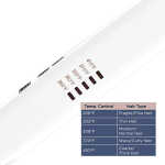 Conair Double Ceramic Flat Iron, 1.0-Inch, Straight & Shine, For All Hair Types and Textures, Rose Gold CS221N