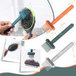 2 in 1 Comb Cleaning Brush Hair Brush Cleaner Tool Hair Brush Remover Rake Hair Brush Cleaning Tool Removing Hair Dust Home and
