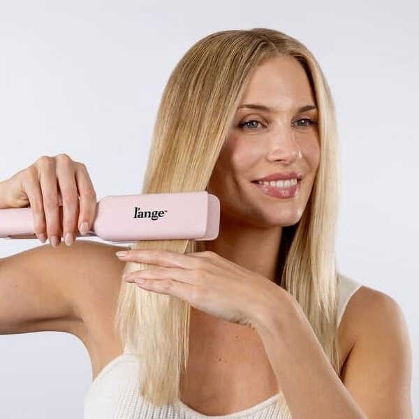 L'ange Hair Le Titane 2-in-1 Titanium Flat Iron Hair Straightener and Curler