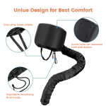 MuzooyBeauty Hood Hair Dryer Attachment Set, Hair Drying Cap Hand Held Dryer Including Soft Adjustable Hooded Bonnet Head Band