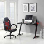 Lorell Standard Ergonomic Gaming Desk