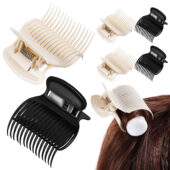 12 Pcs Hot Roller Clips Hair Curler Claw Clips Replacement Roller Clips Styling Tools for Women Girls