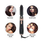 Hair Dryer Brush,BEYCED 4 in 1 Hot Air Brush for Straightening/Curling/Drying,for Women Hair Dryer Styler and Volumizer Hair