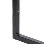 ZenSports 47-inch Home Office Computer Desk Modern Large MDF Study Desk Black