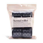 Kitsch Ceramic Thermal Compact 8-Piece Hair Rollers, Black