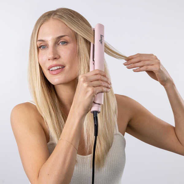 L'ange Hair Le Titane 2-in-1 Titanium Flat Iron Hair Straightener and Curler