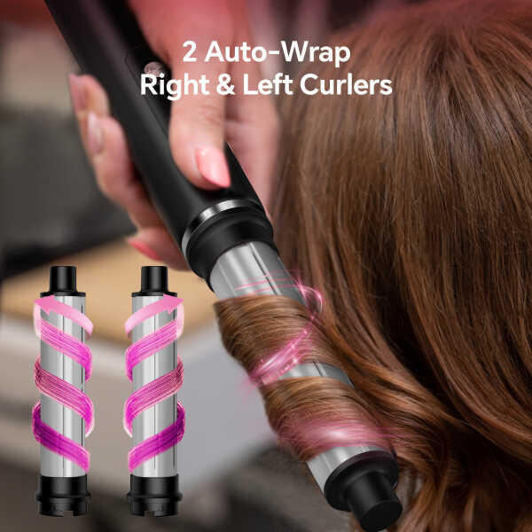 NICEBAY Hair Dryer Brush, Hot Air Brush with 110000RPM Brushless Motor, Blow Dryer 1300W, Plastic