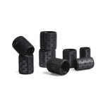 Kitsch Ceramic Thermal Compact 8-Piece Hair Rollers, Black
