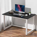 Hoffree 43 inch Computer Desk Home Writing Desk Office Furniture Computer Table Study Writing Table Workstation Modern Simple PC
