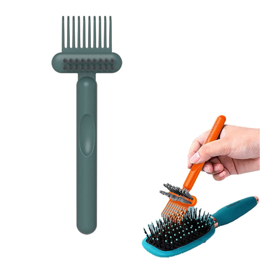 2 in 1 Comb Cleaning Brush Hair Brush Cleaner Tool Hair Brush Remover Rake Hair Brush Cleaning Tool Removing Hair Dust Home and