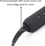 L'ange Hair Le Duo 360 Airflow Styler, Titanium Flat Iron Hair Straightener (Blush)