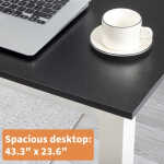 Ktaxon Wood Computer Desk PC Laptop Study Table Workstation Home Office Furniture