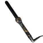 Jose Eber: Clipless Curling Iron 1" (25mm) - Black Marble - Professional Tourmaline Ceramic Barrel, Wand Styling Tool, Ion