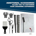 Wahl ColorPro Color Coded Haircutting Kit 1 ea