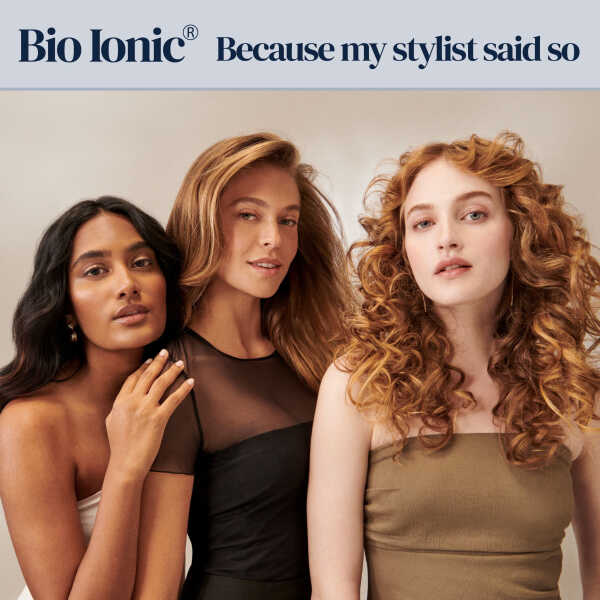 Bio Ionic Long Barrel Styler, 1.25" Curling Iron, Curling Wand, Adjustable Heat Hair Curler