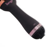 L'ange Hair Le Volume 2-in-1 Titanium Blow Dryer Brush Blush Hot Air Brush with Oval Barrel