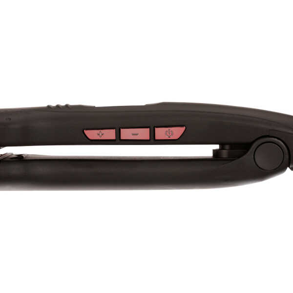 Kim Kimble Infrared Professional 2" Ceramic Tourmaline Flat Iron Hair Straightener, Black