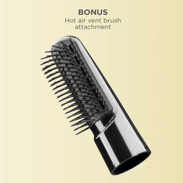 Conair InfinitiPRO Conditioning Soft Bonnet Hair Dryer with Hot Air Vent Brush Attachment