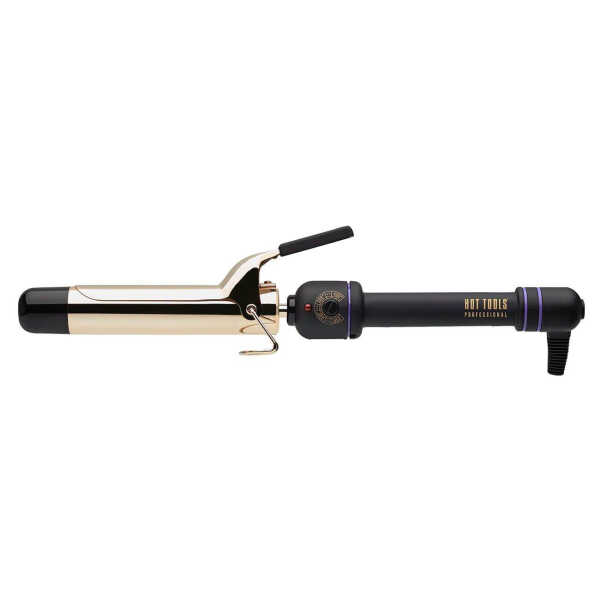 Hot Tools Professional 1 1/4 Inch Variable Heat 24K Gold Hair Curling Iron Wand