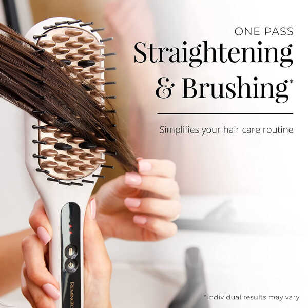 Remington Shine Therapy Heated Straightening Brush