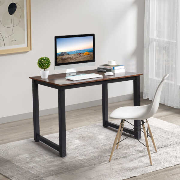 Ktaxon Wood Computer Desk PC Laptop Study Table Workstation Home Office Furniture