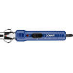 Conair Curly Curls Professional 0.75" Titanium Spring Hair Curling Iron, Blue, CD35N