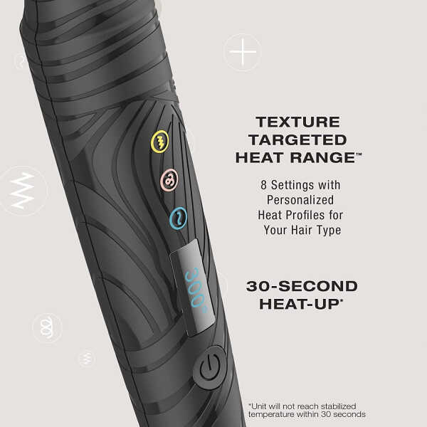 Conair The Curl Collective 3-in-1 Ceramic Curling Wand, 3 Interchangeable Barrels Designed, 1-inch, and 1 1/4-inch to 1-inch