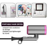 Hair Dryer, SZRSTH 1800W Professional Ionic Blow Dryer for Hair Care, 2 Concentrator Nozzle 1 Diffuser Home Salon Travel