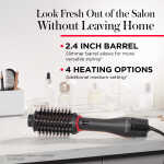Revlon One-Step Volumizer PLUS Hair Dryer and Hot Air Brush, Black