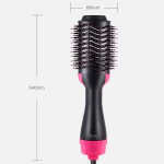 HQinX Hair Dryer Brush,Hot Air Brush,4 in 1 One Step Hair Dryer and Styler Volumizer with Negative Ion for Drying, 3 Heating