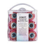 Conair Classic Volumizing Hair Self Grip Rollers, Assorted Sizes, Neon Colors, 31 Ct