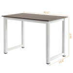 Ktaxon Wood Computer Desk PC Laptop Study Table Workstation Home Office Furniture