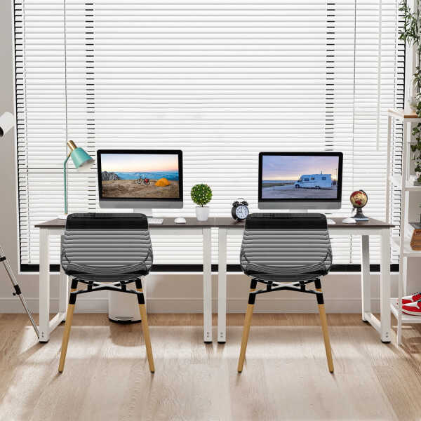 Ktaxon Wood Computer Desk PC Laptop Study Table Workstation Home Office Furniture