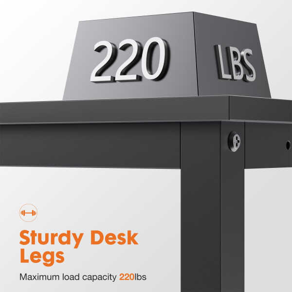 CONCETTA 49 Inch Modern L Shaped Computer Desk with Lower Storage Shelf & Side Bag, Two-Way Convertible Corner Gaming Table for