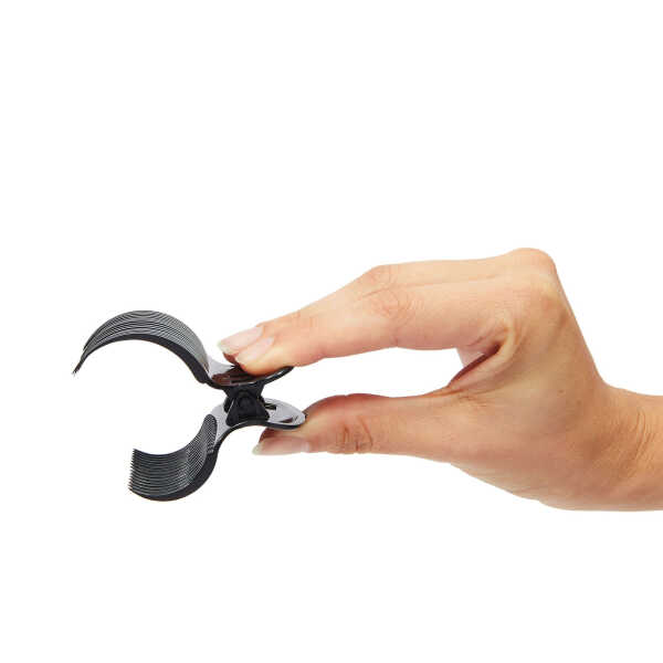 Electric Hot Roller Clip Replacements for Hair Styling (2 Inches, Black, 24 Pack)