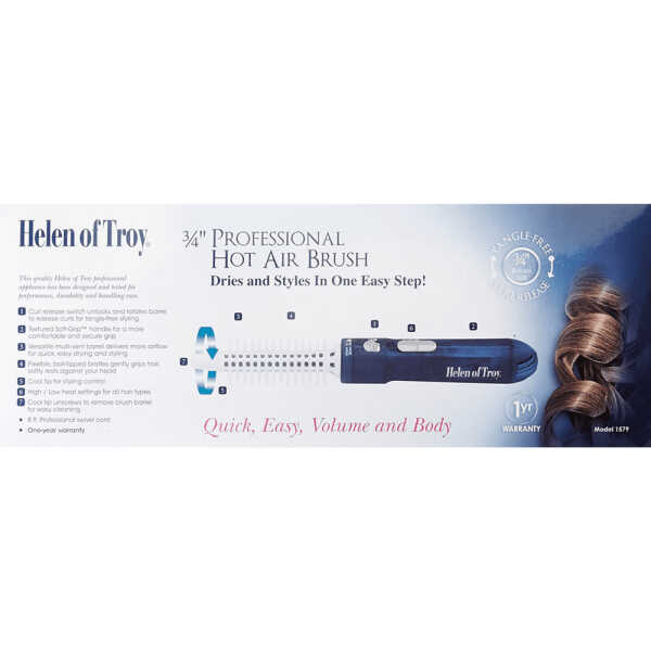 Helen of Troy Tangle-Free Hot Air Brush ( 1579 / 3/4" inch)