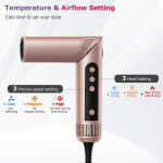 RACCOMB 5-in-1 Hair Styler, Air Styling & Drying System, Powerful Hair Dryer Brush & Multi-Styler with Auto-Wrap Curlers, Oval