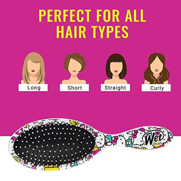 The Wet Brush Hello Kitty Original Detangler - Under My Umbrella
