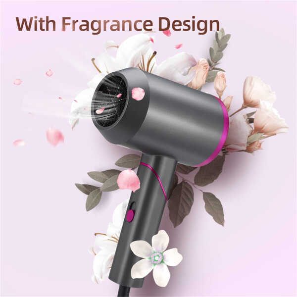 Hairspower Ionic Hair Dryer - Powerful 1800W, Frizz-Free Technology, Travel-Friendly Design