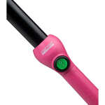 Jose Eber: Clipless Curling Iron 1" (25mm) - Pink - Professional Tourmaline Ceramic Barrel, Wand Styling Tool, Ion Technology,