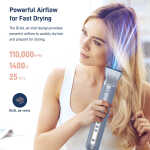 RACCOMB 5-in-1 Hair Styler, Air Styling & Drying System, Powerful Hair Dryer Brush & Multi-Styler with Auto-Wrap Curlers, Oval