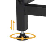Ktaxon 66" Wood L-Shaped Computer Gaming Desk Corner PC Latop Table Study Office Workstation Black