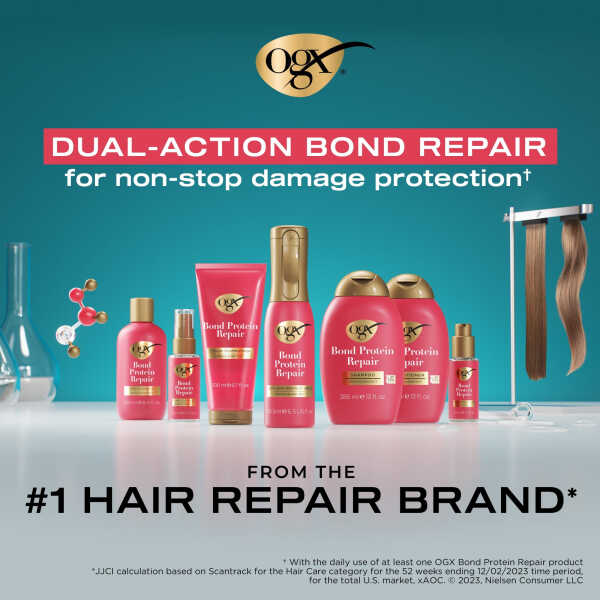 OGX Bond Protein Repair 450&degF Heat Protect Spray, 6.5 fl. oz