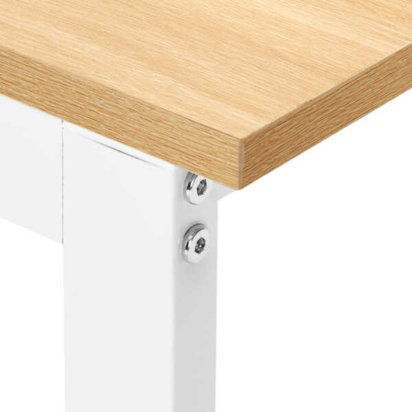 Dextrus 47 inch Computer Desk with Storage Drawers & LED Light, Office Desk with Monitor Stand & Power Outlets, Work Study PC