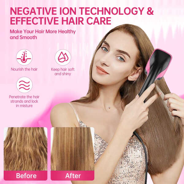 Morfone Hair Dryer and Blow Dryer Brush in One, Hair Dryer and Styler Volumizer with Negative Ion, Hair Styler for Smooth,