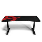 Arozzi Arena Gaming Desk Microfiber, Black